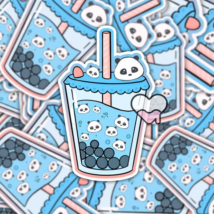 Panda Boba Sticker