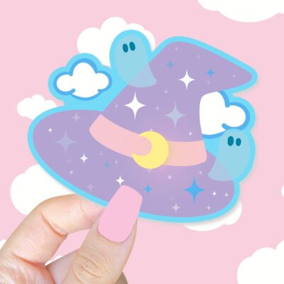 Pastel Witches Hat Sticker