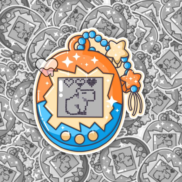 Pet Capybara Game Sticker