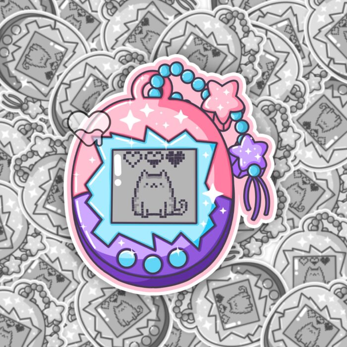 Pet Cat Game Sticker