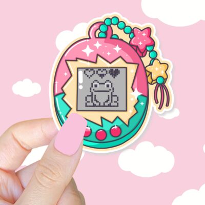Pet Frog Game Sticker