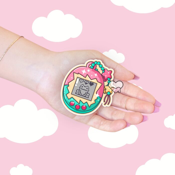 Pet Frog Game Sticker