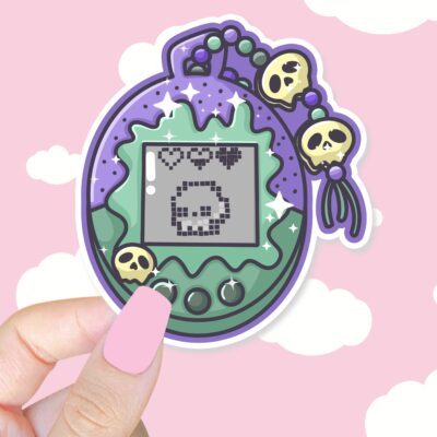 Pet Skull Game Sticker