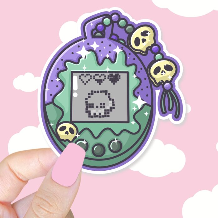 Pet Skull Game Sticker