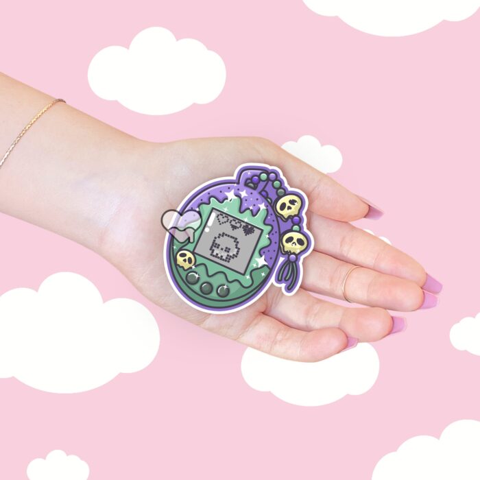 Pet Skull Game Sticker
