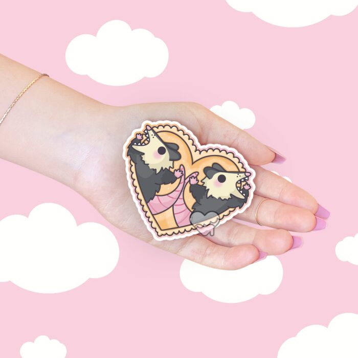 Scream Together Possums Sticker