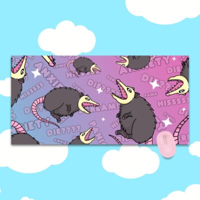 Screaming Possum Deskmat