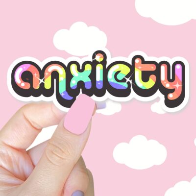 Sparkle Anxiety Sticker