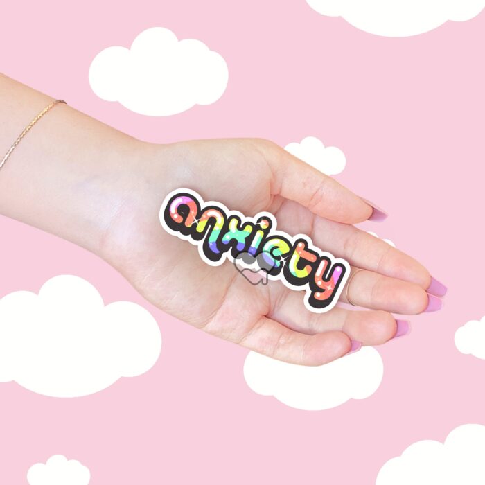 Sparkle Anxiety Sticker