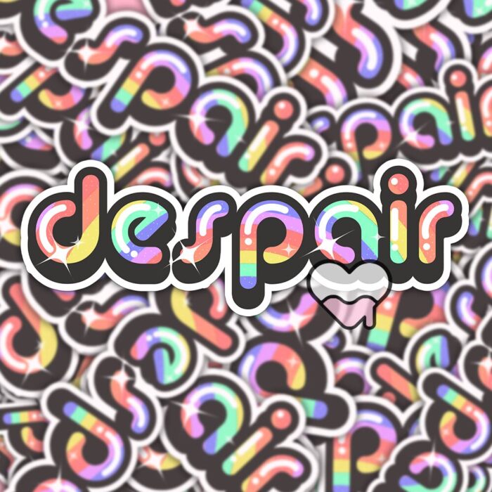 Sparkle Despair Sticker