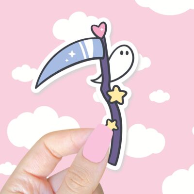 Spooky Little Scythe Sticker