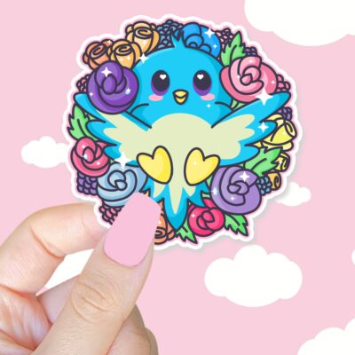Spring Bluebird Sticker