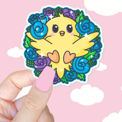 Spring Canary Sticker