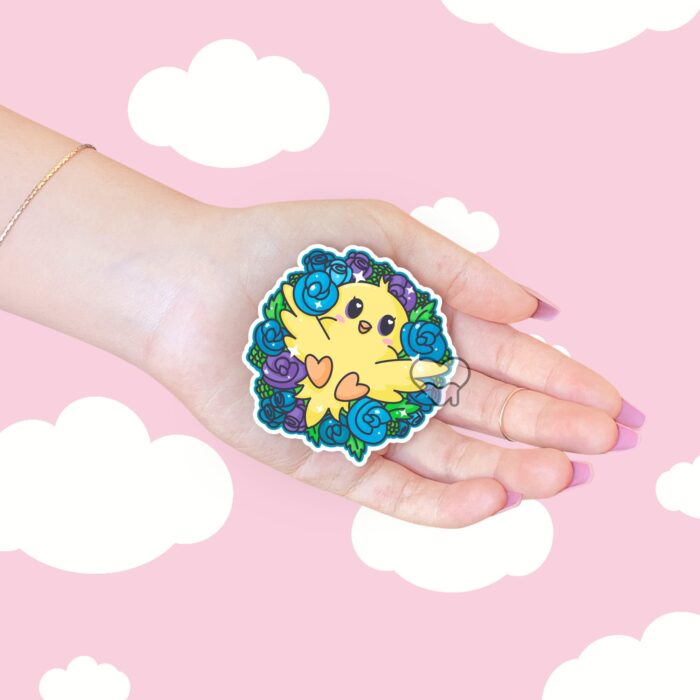 Spring Canary Sticker