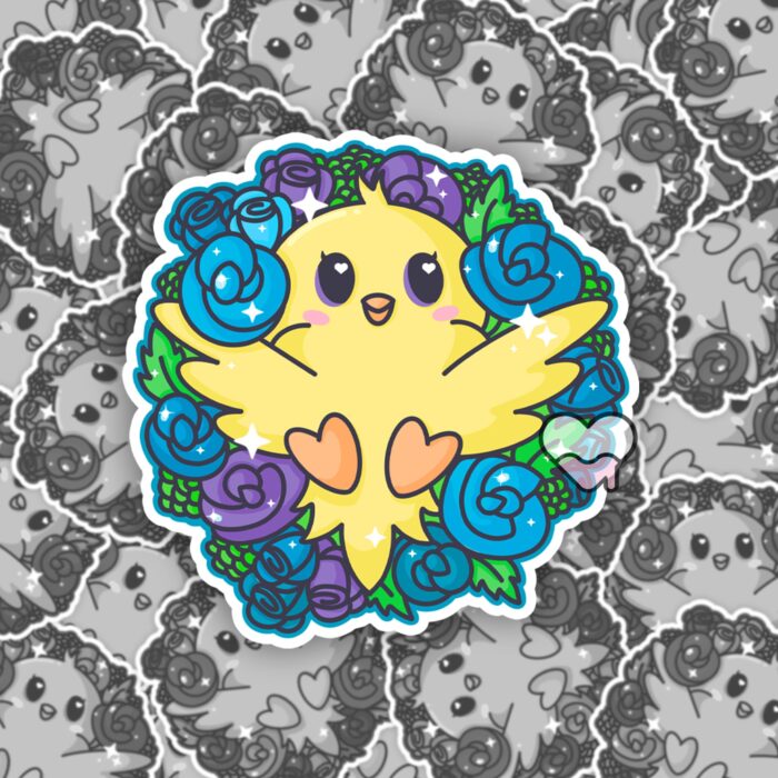 Spring Canary Sticker