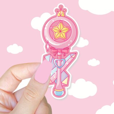 Star Magical Wand Sticker