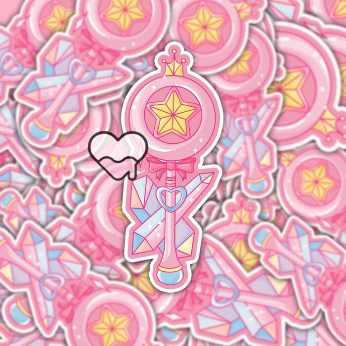 Star Magical Wand Sticker