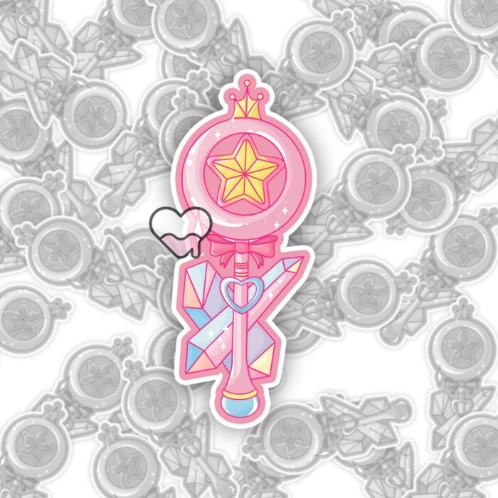 Star Magical Wand Sticker