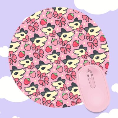 Strawberry Possum Mousepad