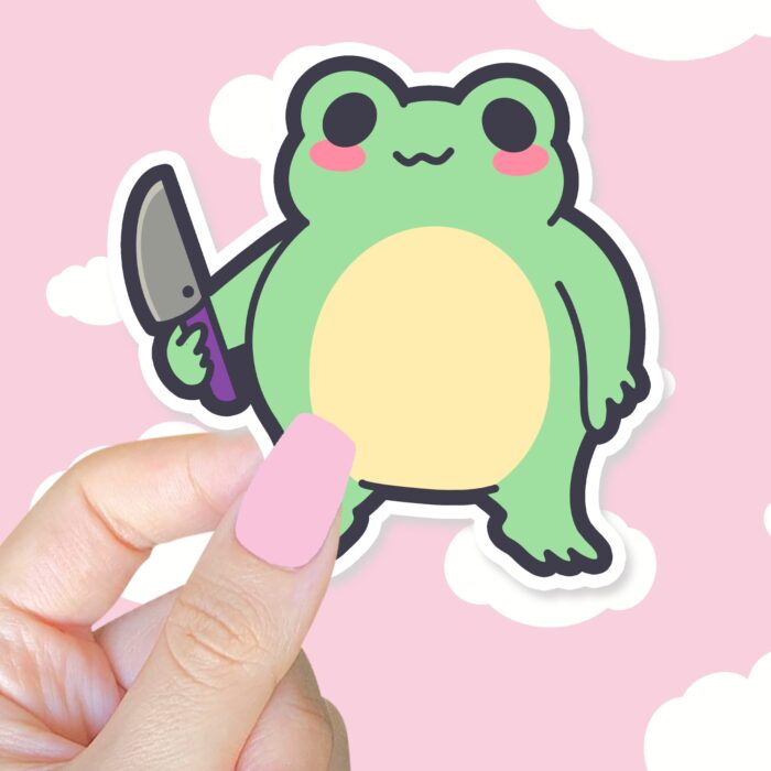 Sus Frog Boy Sticker