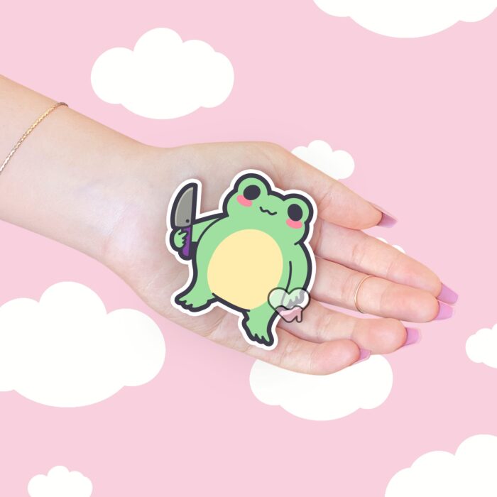 Sus Frog Boy Sticker