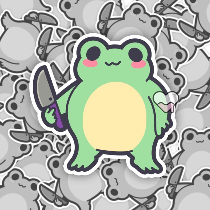 Sus Frog Boy Sticker