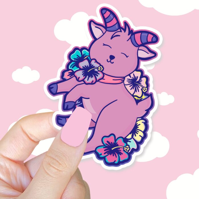 Sweet Little Goat Sticker
