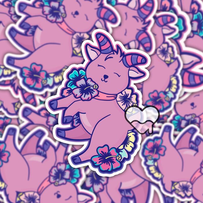 Sweet Little Goat Sticker