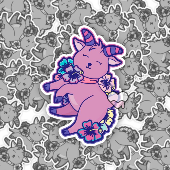 Sweet Little Goat Sticker