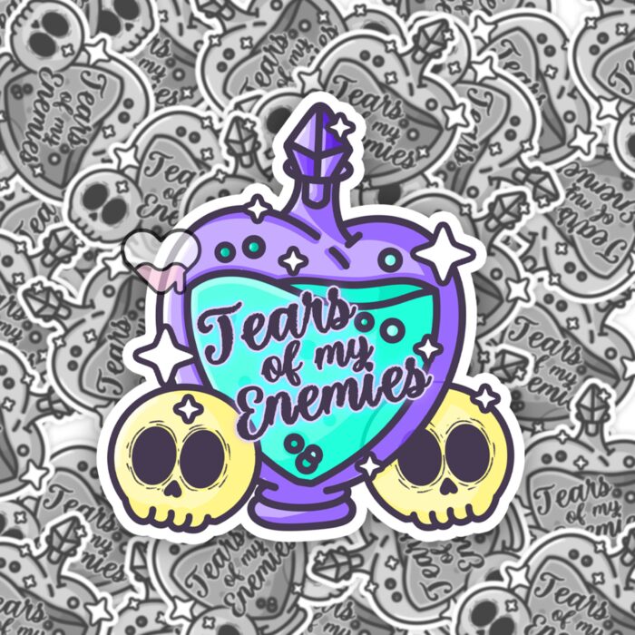 Tears Of My Enemies Sticker