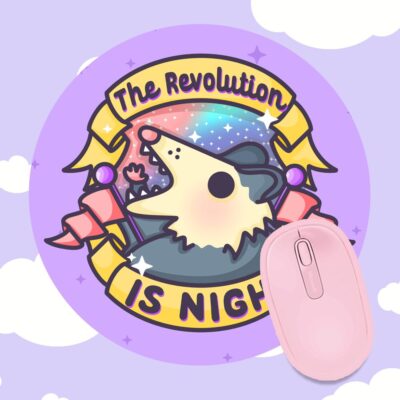 The Revolution Is Nigh Mousepad
