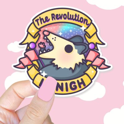 The Revolution Is Nigh Sticker