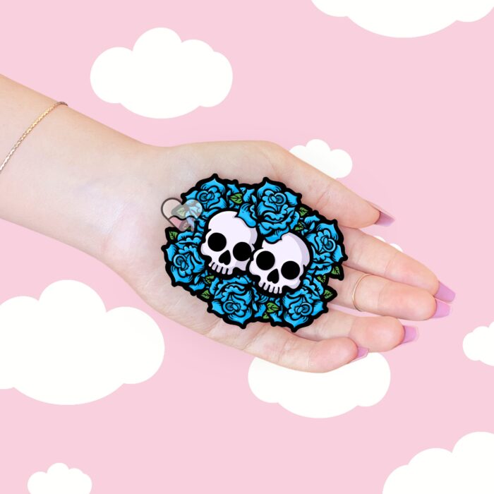 Together In Death Blue Sticker