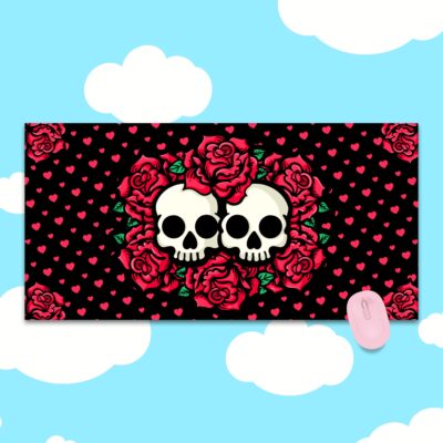 Together In Death Red Deskmat