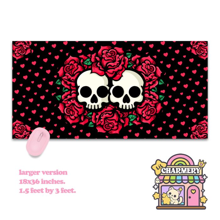 Together In Death Red Deskmat