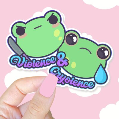 Violence And Cryolence Sticker