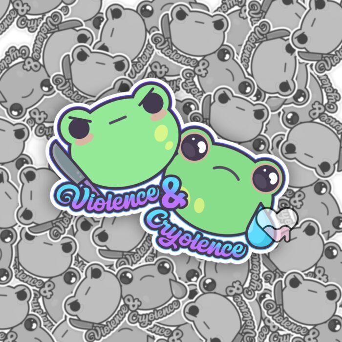 Violence And Cryolence Sticker