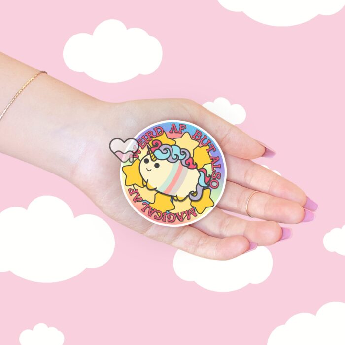 Weird AF Magical AF Sticker