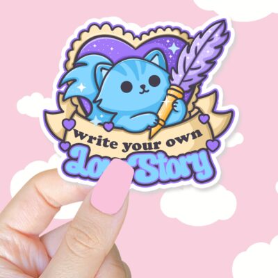 Write Your Own Love Story Sticker