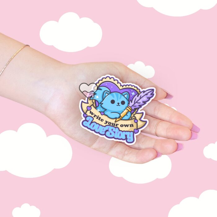 Write Your Own Love Story Sticker