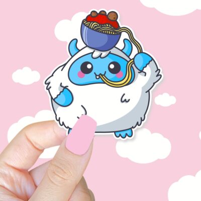 Yeti Spaghetti Sticker