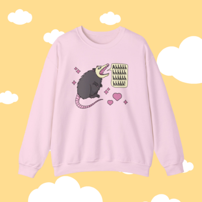 Ahhhh Possum Sweatshirt