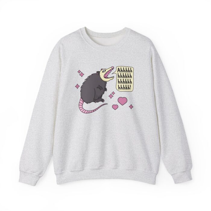 Ahhhh Possum Sweatshirt - Ash