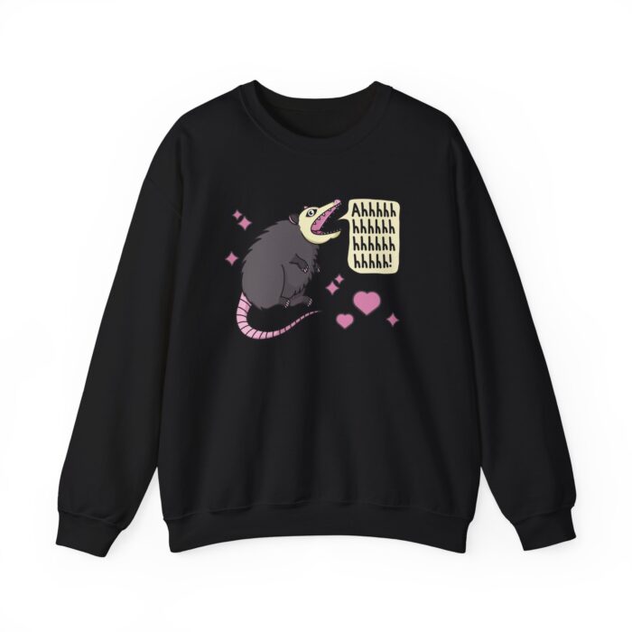 Ahhhh Possum Sweatshirt - Black
