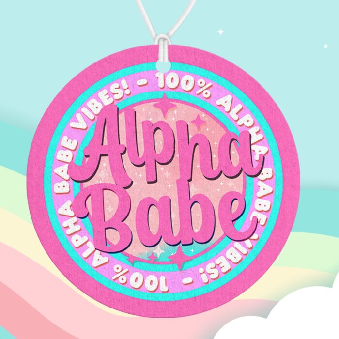 Alpha Babe Pink Air Freshener