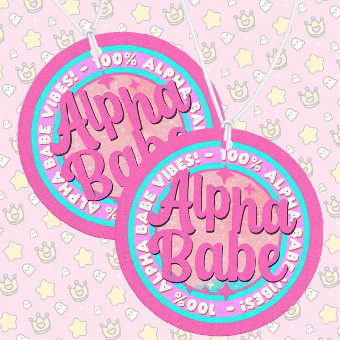 Alpha Babe Pink Air Freshener