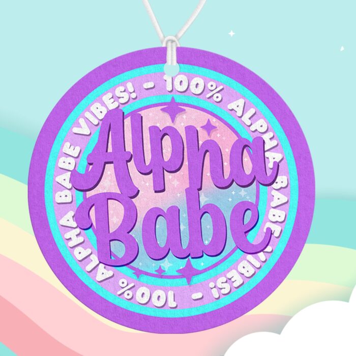 Alpha Babe Purple Air Freshener