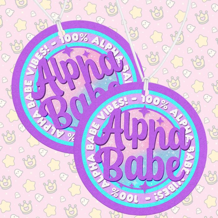 Alpha Babe Purple Air Freshener