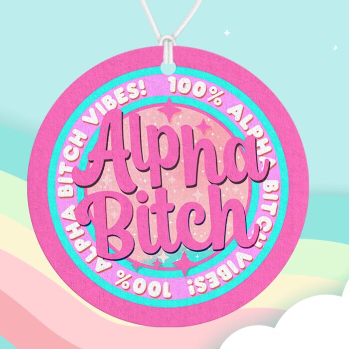 Alpha Bitch Pink Air Freshener
