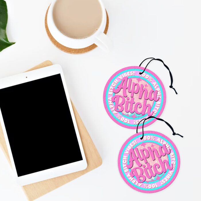 Alpha Bitch Pink Air Freshener